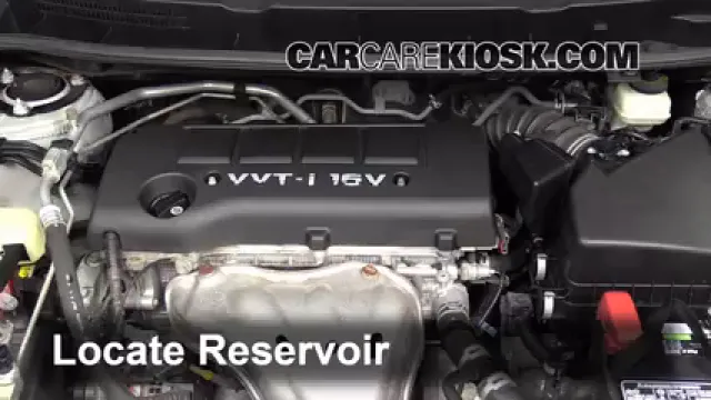 2009 Pontiac Vibe 2.4L 4 Cyl. Liquide essuie-glace Ajouter du liquide